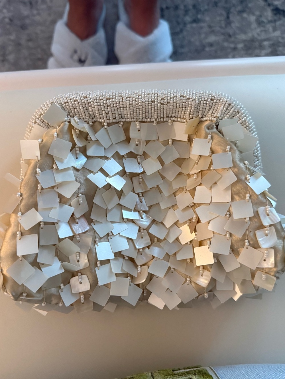 l*space Vienna Clutch in Cream - Picture 7 of 7